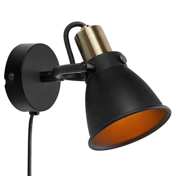 Kinkiet LAMPA ścienna ALTON 107856 Markslojd industrialna OPRAWA metalowy reflektorek regulowany czarny