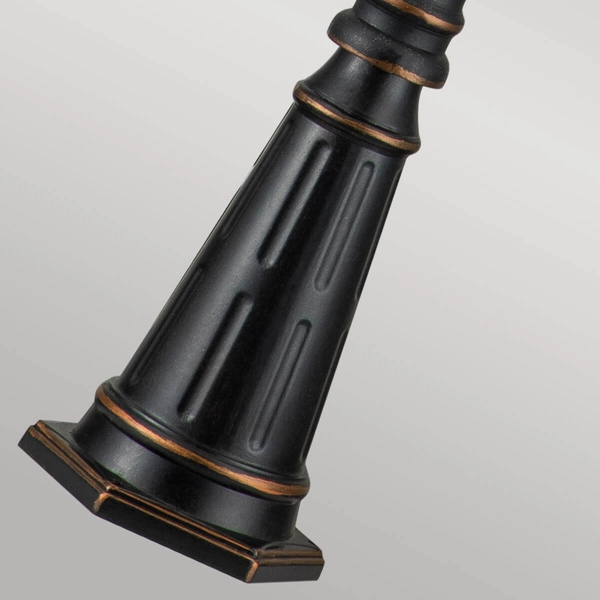 Stojąca lampa do ogrodu Baltimore BT5-L Elstead zewnętrzna IP44 brązowa