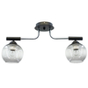 LAMPA sufitowa 2207/2 8C BL Elem loftowa OPRAWA szklane kule balls czarne chrom