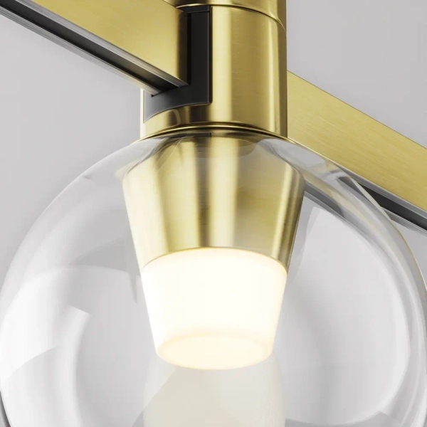 Lampa magnetyczna Bubble Flarty TR148-1-3W2.7K-BS-DE LED 3W 2700K mosiądz
