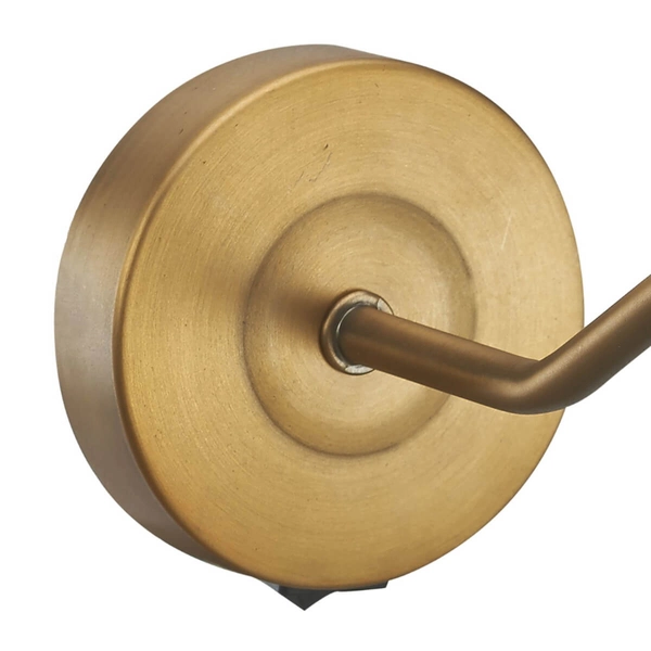 Metalowa oprawa ścienna Onedin ONE6763 Dar Lighting mosiądz