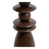 Drewniana komoda RONDA MM001501100402 brązowo beżowa do salonu 130cm