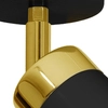 Regulowana LAMPA ścienna JOKER MLP6123 Milagro reflektorowa OPRAWA metalowy kinkiet czarny złoty