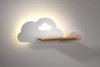 Dziecięca lampa ścienna CLOUD 21-76717 chmurki LED 5W 4000K biały różowy