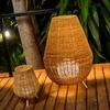 Lampa biurkowa Saona LUMSAO070XXIONW IP65 boho do salonu naturalna