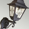 Zewnętrzna lampa ścienna Norfolk NR1-PIR-BLACK Elstead na taras z czujnikiem czarna