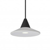 Kuchenna lampa wisząca dysk TENTOR AZ3098+AZ3099 LED 7W 3000K czarny biały