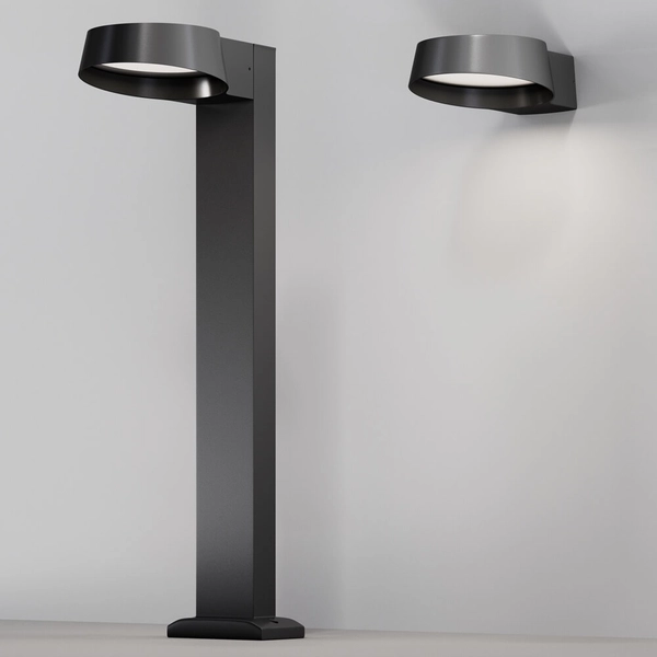 Lampa stojąca zewnętrzna Share O443FL-L12GF3K IP54 LED 12W 3000K grafitowa