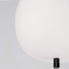 Kulista lampa wisząca Marc LE42721 czarna ze szkła nad wyspę do kuchni