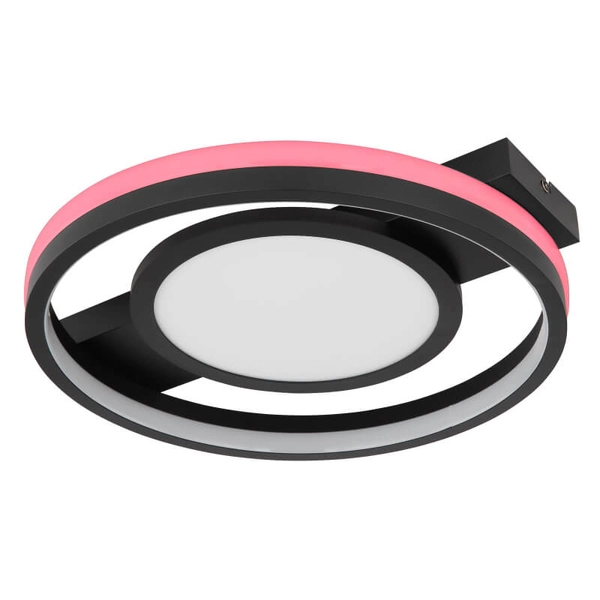 Plafon okrągły Gisell 41393-40 LED 40W 3000-6500K ściemniacz czarny