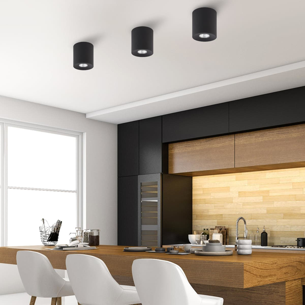 Lampa sufitowa spotlight Orion 3239 TK Lighting okrągła metalowa czarna