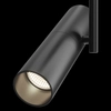 Metalowa lampa sufitowa tuba z regulacją czarna Elti OUTLET 