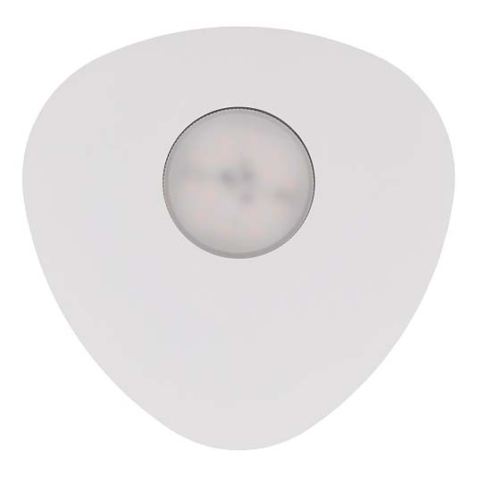 Sufitowa lampa nowoczesna Organic 8305 metalowy plafon biały hol