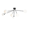Sufitowa lampa nowoczesna Holm 1082PL_K1 Aldex nad stół czarna biała