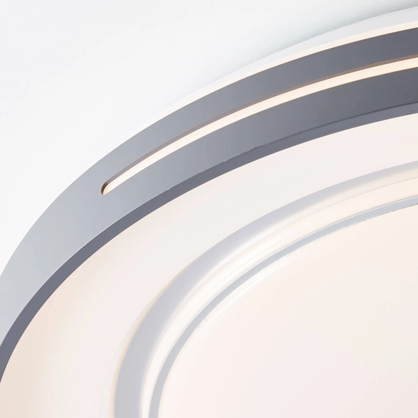 Plafon Barty G97158/72 LED 30W 3000-6500K okrągły biały szary