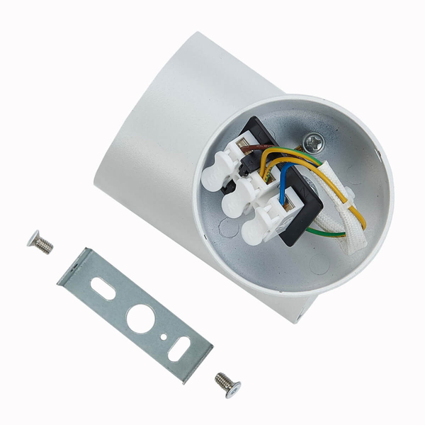 Spot LAMPA sufitowa SNOW LP-731/1W WH Light Prestige regulowana OPRAWA reflektorek metalowa tuba biała