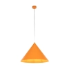 Trójkątna lampa salonowa CONO 10088 wisząca pomarańczowy
