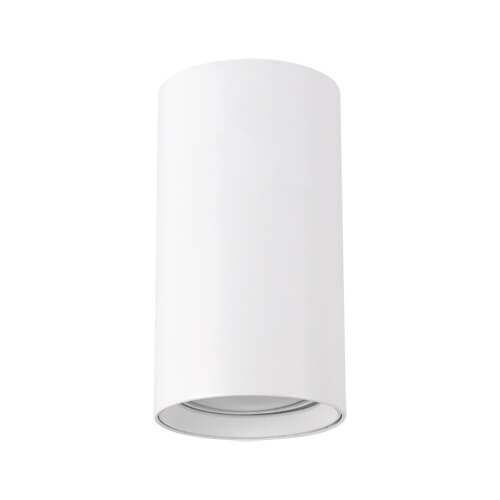 Sufitowa LAMPA downlight DARIA DWL 03944 Ideus okrągła OPRAWA metalowy plafon tuba biała