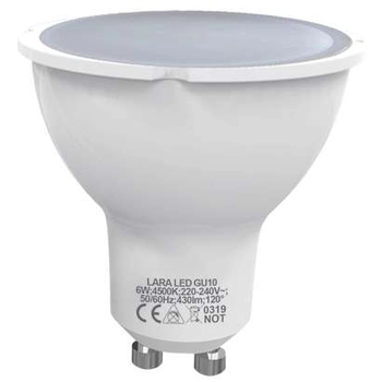 Żarówka LED LARA LED 03668 Ideus   GU10   6W 430lm 230V   biała zimna