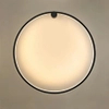 Okrągła lampa ścienna HOOP MSE1501100398 Moosee LED 25W 3000K czarna