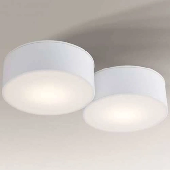 Plafon LAMPA sufitowa ZAMA 7041 Shilo plafoniera OPRAWA natynkowa LED 30W 3000K metalowa biała