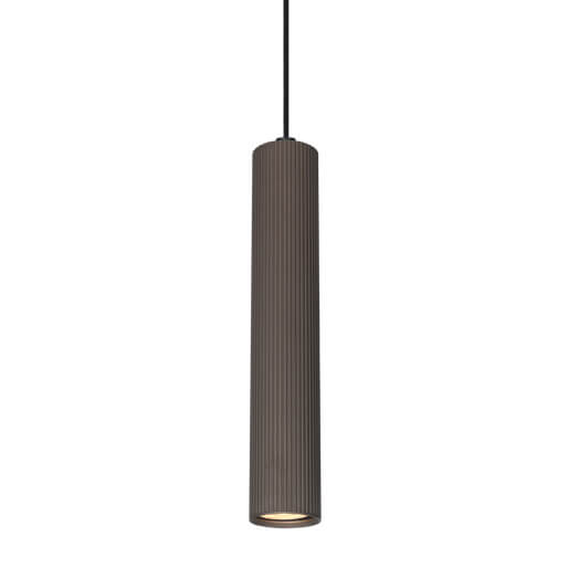 Kuchenna lampa wisząca Rilok PND-83920-1-BRO Italux tubka brązowa