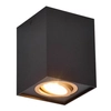 Metalowa lampa sufitowa BISCUIT 613000180 Trio kuchenna czarny złoty