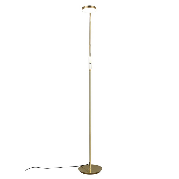 Ściemnialna lampa podłogowa NEMIO DL108423310 LED 12W 2300-4000K złoty