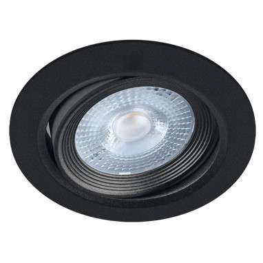 Sufitowa lampa wpust MONI 03859 Ideus okrągła LED 5W 3000-6500K czarne