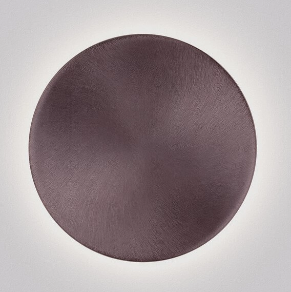 Kinkiet naścienny do salonu CHICA LE44709 LED 21W 3000K dysk kawowy