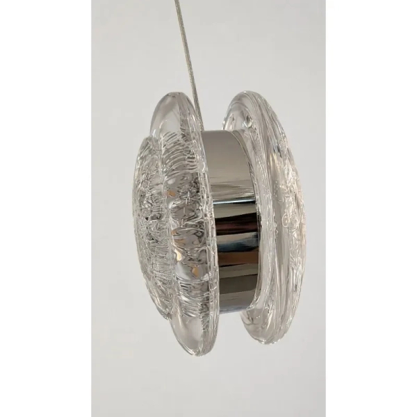 Lampa wisząca EUFORIA chrom AZ6797 1xLED 6W 3000K do sypialni
