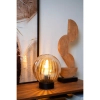 Stołowa lampka kula MONSARAZ 45593/01/62 Lucide bursztynowy