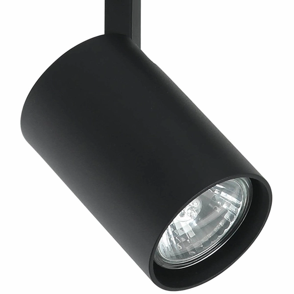 LAMPA sufitowa Tuka Track Nero Orlicki Design metalowa OPRAWA do systemu szynowego 1-fazowego czarna