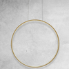 Wisząca lampa ring Agaro 5314 Shilo LED 26W 3000K modernistyczna złota