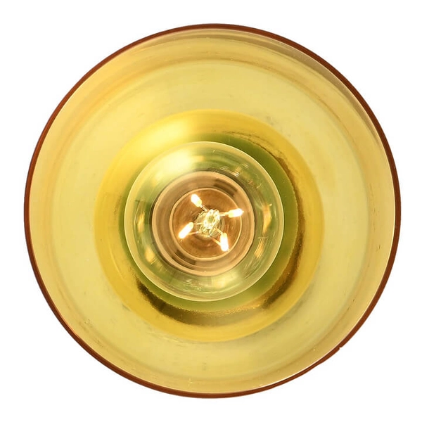 Wisząca lampa nad stół PASTELLO ST-DN399A szklana żółta zielona