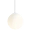 Biały plafon Pinne 1080PL_G_M Aldex lampa sufitowa kula 1-punktowa nad stół