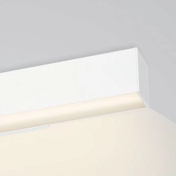 Liniowa lampa ścienna natynkowa Lupinus 6115D14202-1 Elkim LED 48W 4000K biała