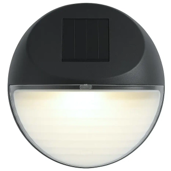 Elewacyjna lampa ścienna Wall EKO0606 LED 0,06W 6000K IP44 czarny