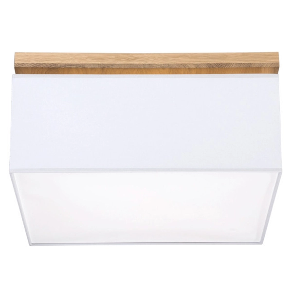 Plafoniera VERTIGA 34522474 skandynawska kwadratowy szary