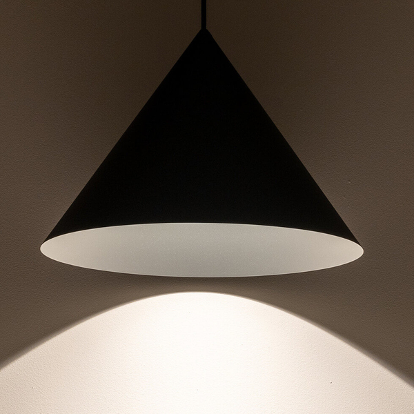 Lampa jadalniana zwis Zenith 10879 Nowodvorski nad stół stożek jedwabisty grafit