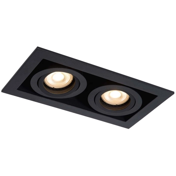 Podtynkowa lampa sufitowa Chimney 09926/02/30 do zabudowy czarna