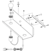 LAMPA ścienna MULTI 107791 Markslojd metalowa OPRAWA półka kinkiet złoty
