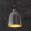 Industrialna lampa wisząca Lazenby 102544 metalowa czarna