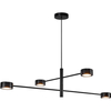Lampa wisząca do salonu Clyde 2010803003 LED 4W 2700K czarny