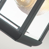 Zewnętrzna lampa ścienna Byron QZ-BYRON-M-GR IP44 prostokątna grafit