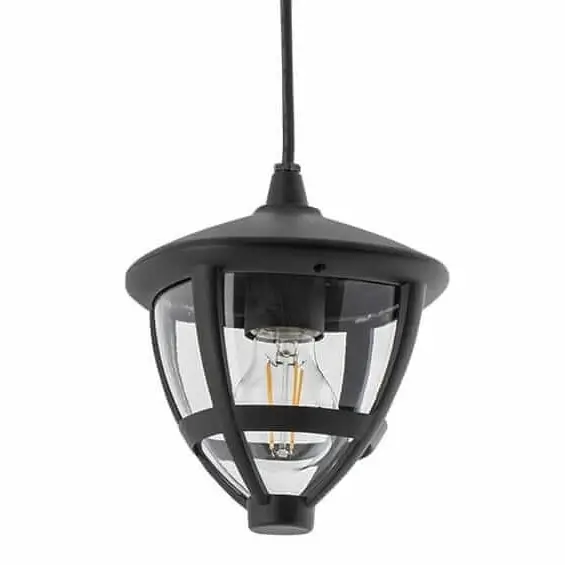 Zewnętrzna lampa wisząca Amelia 10496 Nowodvorski IP44 metalowa czarna