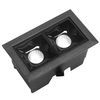 Panel liniowy podtynkowy 579 Domeno LED 4W 4000K metalowy czarny