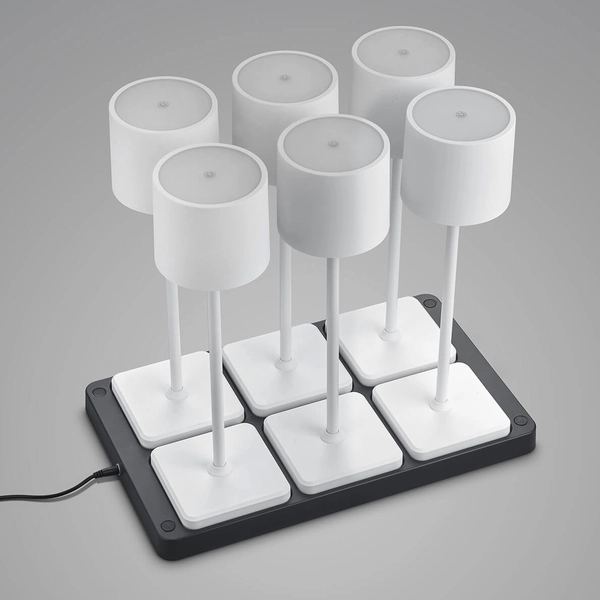 Stołowa lampka Fernandez R54096631 LED 6W 2700-600K biała