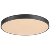 Okrągła LAMPA sufitowa TESIA 3316 Rabalux plafon LED 60W 3000K - 6000K z pilotem czarny