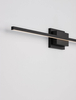 Kinkiet nad lustro HIDALGO LE42862 Luces Exclusivas LED 21W 3000K czarny